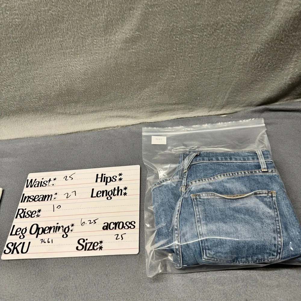 Veronica Beard Jeans Womens 25 Ryleigh Slim Straight Ankle Wanderer Dust Blue